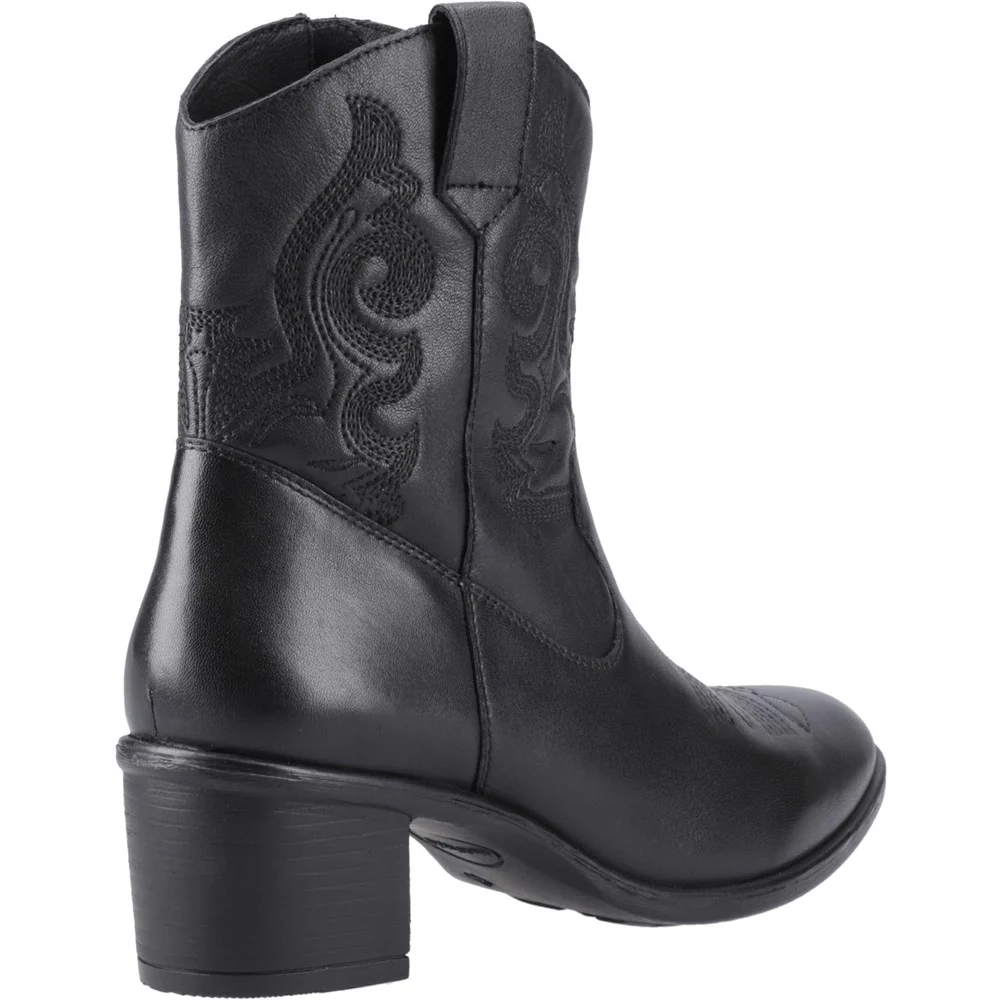 Black Wynn Stitch Boots - Image 2