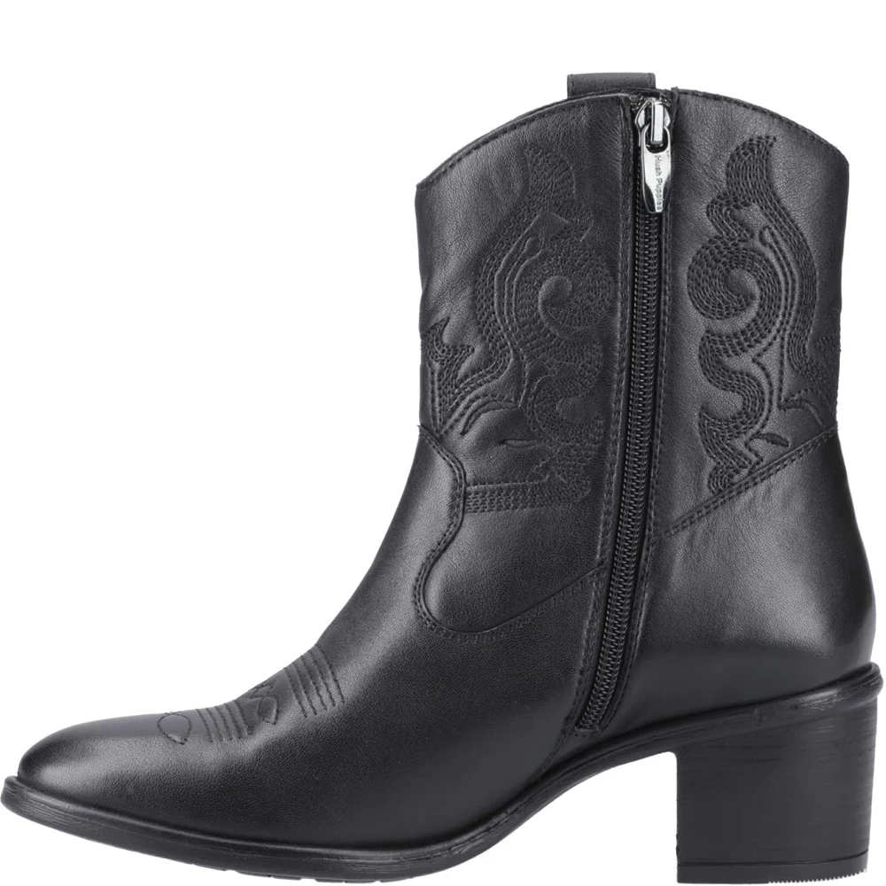Black Wynn Stitch Boots - Image 4